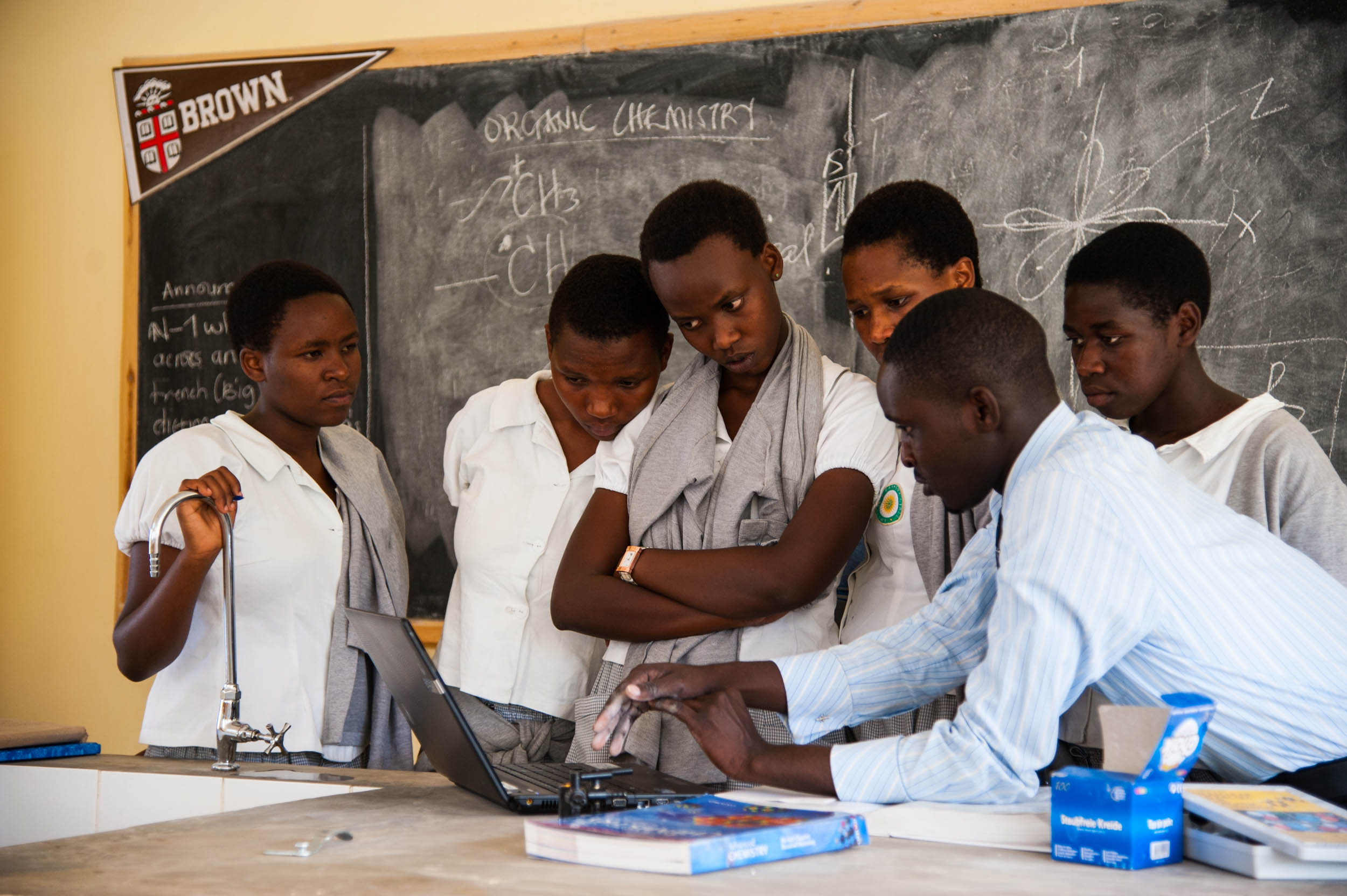 We believe education changes lives and our passion for educating girls spans both years and continents. One of our most cherished relationships is with the Rwanda Girls Initiative, where we have invested in – and followed on film – the lives of a remarkable group of girls at a remarkable institution: The Gashora Girls Academy. Among the brightest students in the world, Gashora’s girls (above) are preparing, both at the academy and now at prestigious colleges and universities, to become the leaders of tomorrow in a country on the rise.